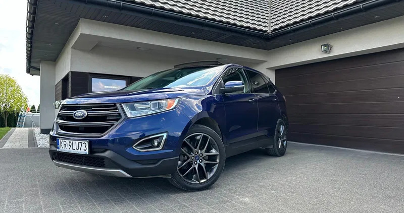 ford opolskie Ford EDGE cena 75900 przebieg: 95800, rok produkcji 2016 z Kraków